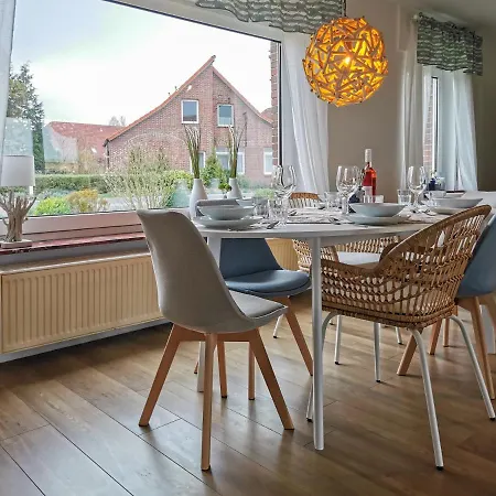 Oll Smee 9 - Huus Twee Mit Eingezaeunten Garten, Weitblick, Kamin Und Strandkorb Holiday home Werdum