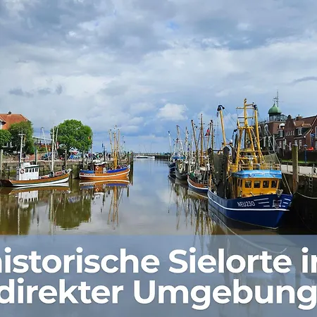 Oll Smee 9 - Huus Twee Mit Eingezaeunten Garten, Weitblick, Kamin Und Strandkorb