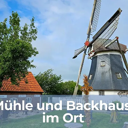 בית נופש Oll Smee 9 - Huus Twee Mit Eingezaeunten Garten, Weitblick, Kamin Und Strandkorb ורדום
