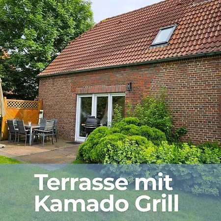 Oll Smee 9 - Huus Twee Mit Eingezaeunten Garten, Weitblick, Kamin Und Strandkorb