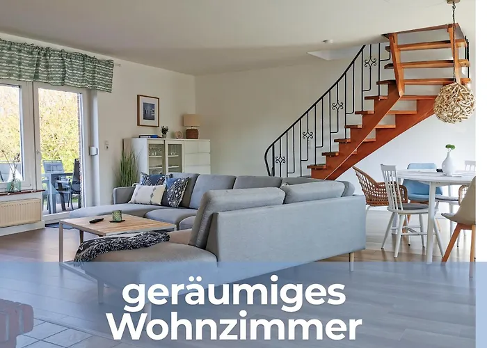 Σπίτι διακοπών Oll Smee 9 - Huus Twee Mit Eingezaeunten Garten, Weitblick, Kamin Und Strandkorb *