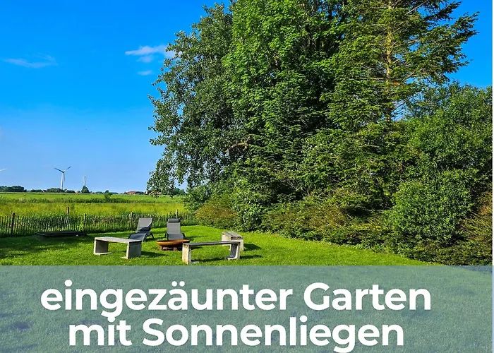 Oll Smee 9 - Huus Twee Mit Eingezaeunten Garten, Weitblick, Kamin Und Strandkorb بيت للعطل