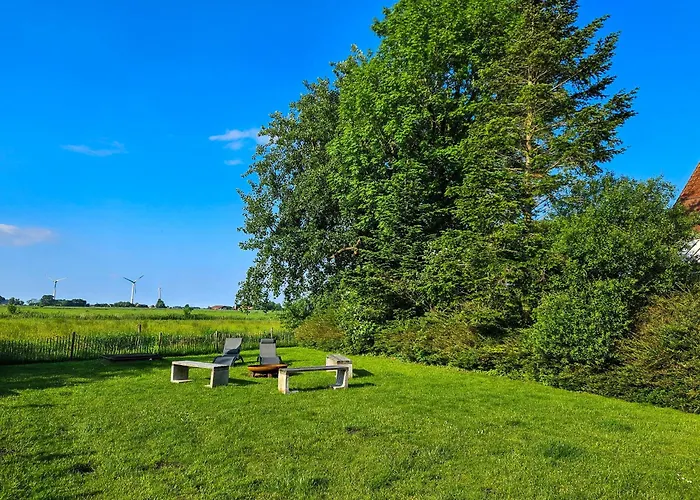 Oll Smee 9 - Huus Twee Mit Eingezaeunten Garten, Weitblick, Kamin Und Strandkorb بيت للعطل
